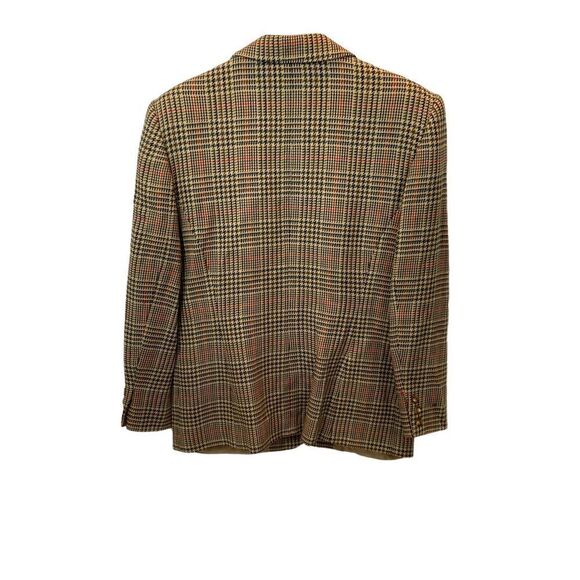 Vintage David Brooks 100% Wool Houndstooth‎ Blazer Size 8 - Picture 9 of 16